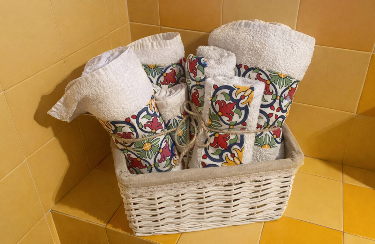 Set asciugamani bagno